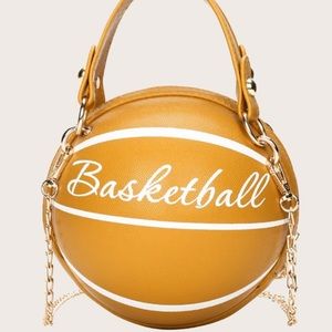 Yellow Basketball purse